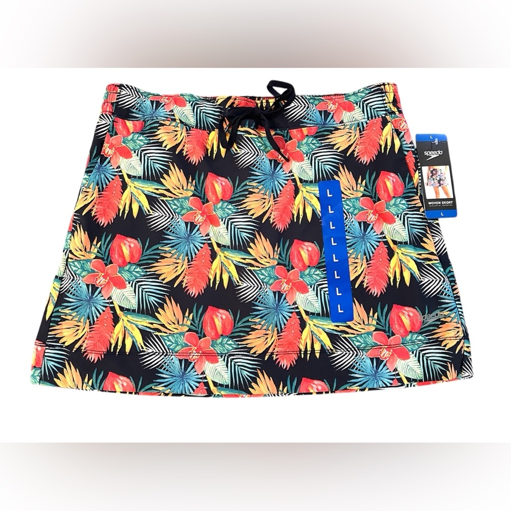 NWT Speedo Woven Skort Size Large